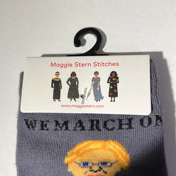Elizabeth Warren Socks by Maggie Stern - Picture 3 of 3